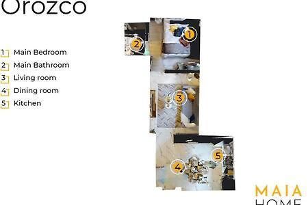 Orozco Maiahome-Polanco 1Br Close To Antara Meksyk Zewnętrze zdjęcie